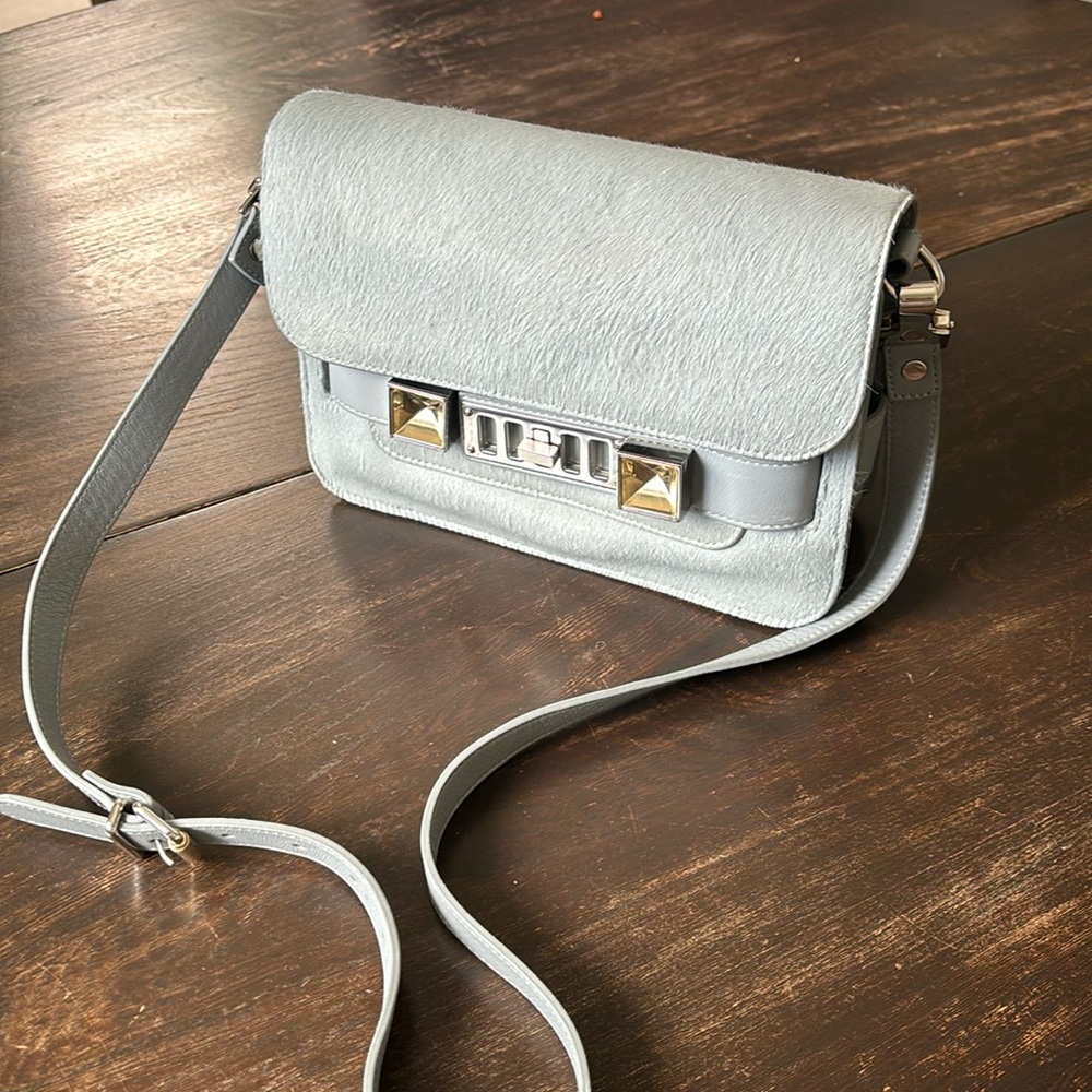 Proenza Schouler PS11 calf hair bag